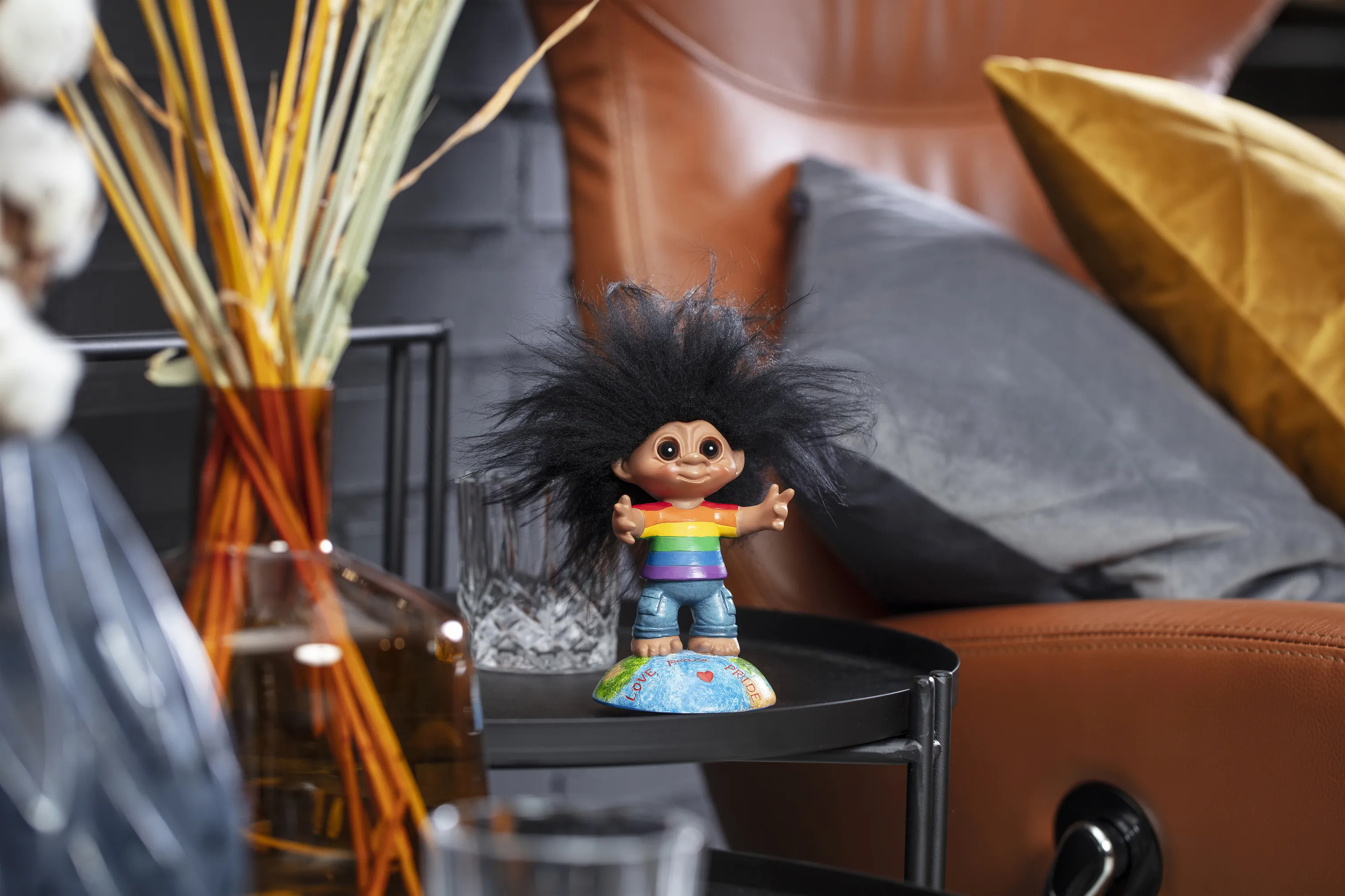 Lykketrold Figur Gjøl trold Pride