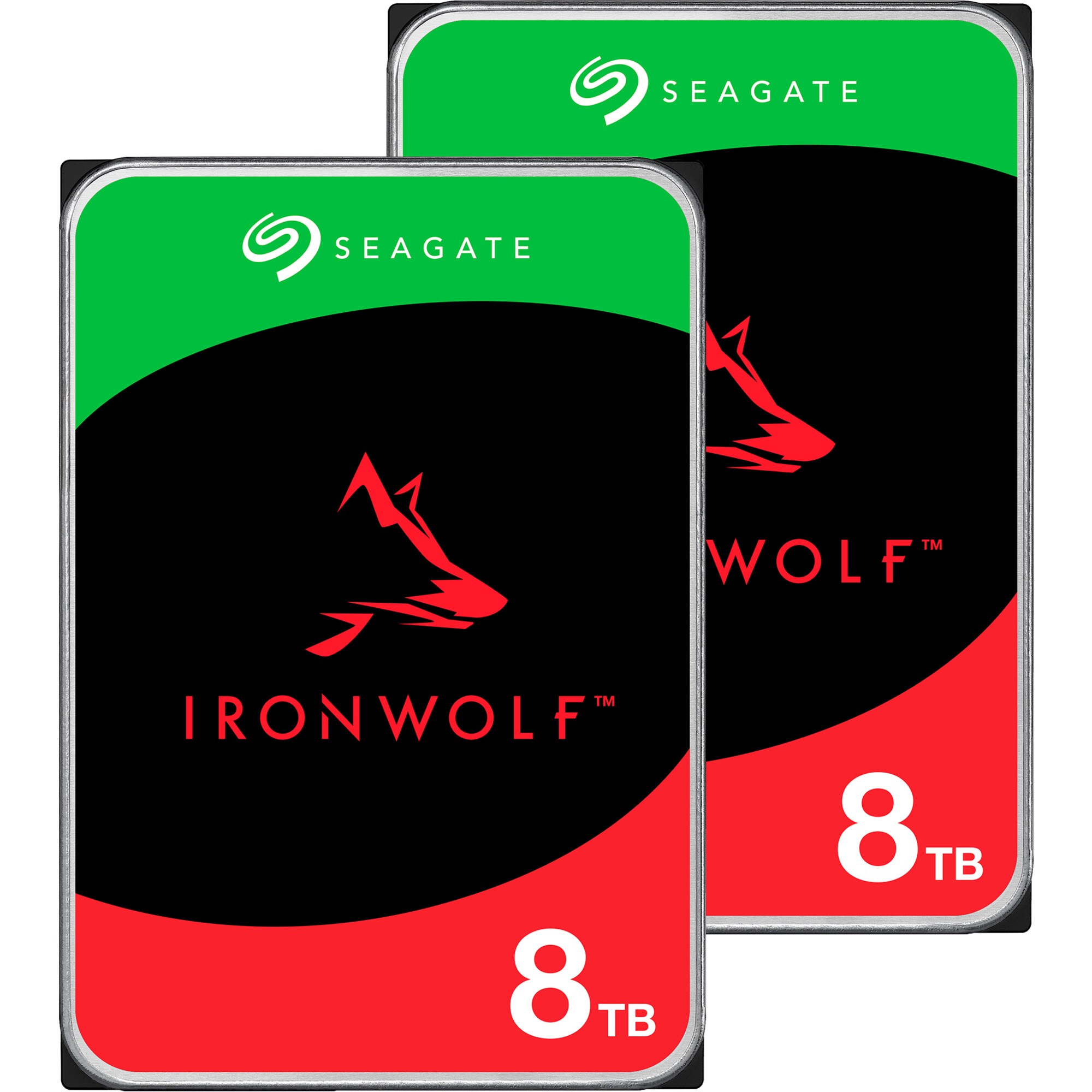 Seagate Festplatte IronWolf NAS 2 x 8 TB Bundle