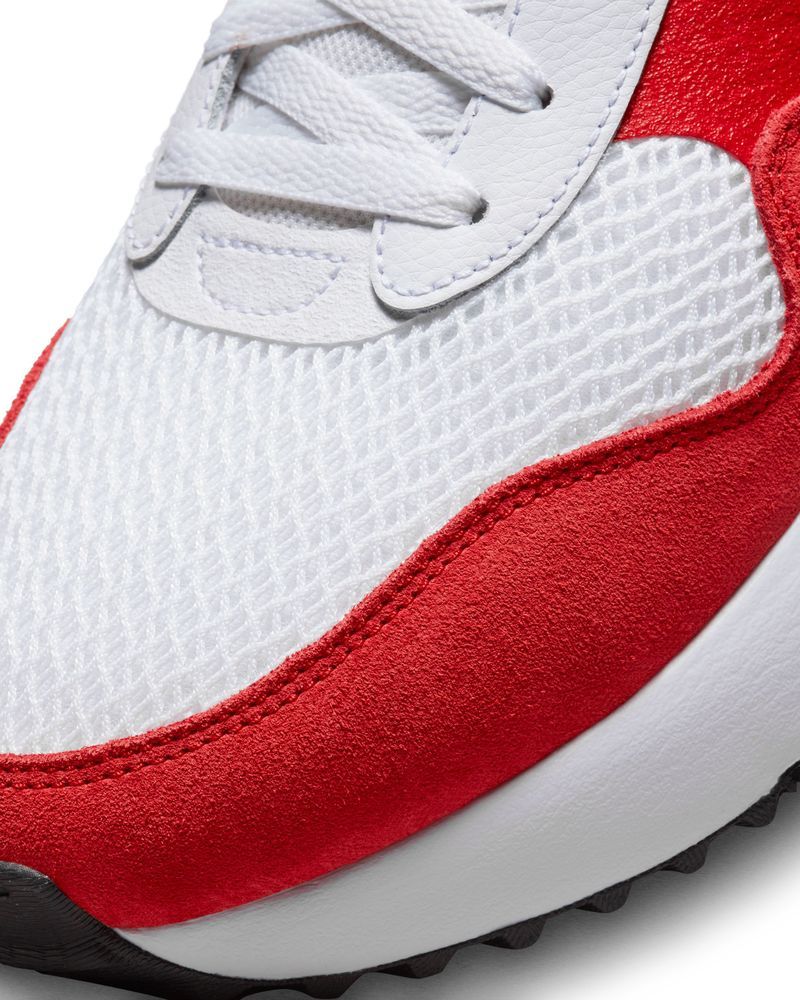 Chaussures Nike Air Max SYSTM Blanc & Rouge pour homme