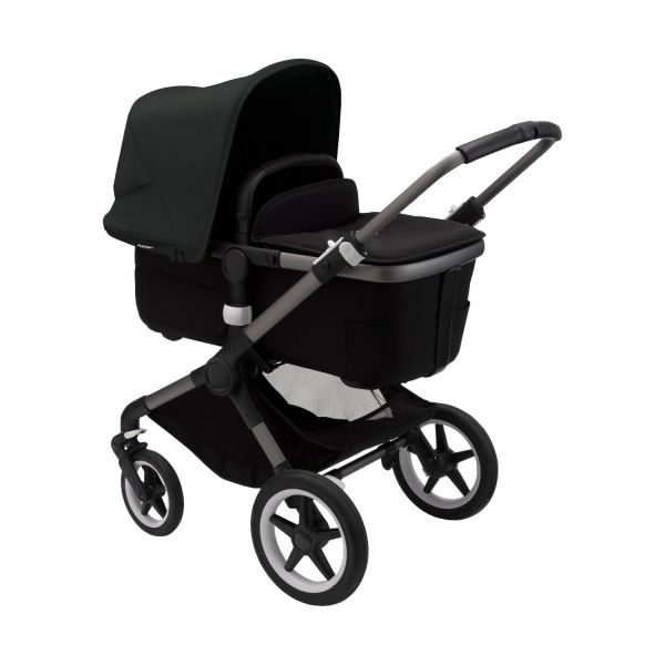 Bugaboo Fox 3 Kinderwagen Basis - Graphite / Midnight Black