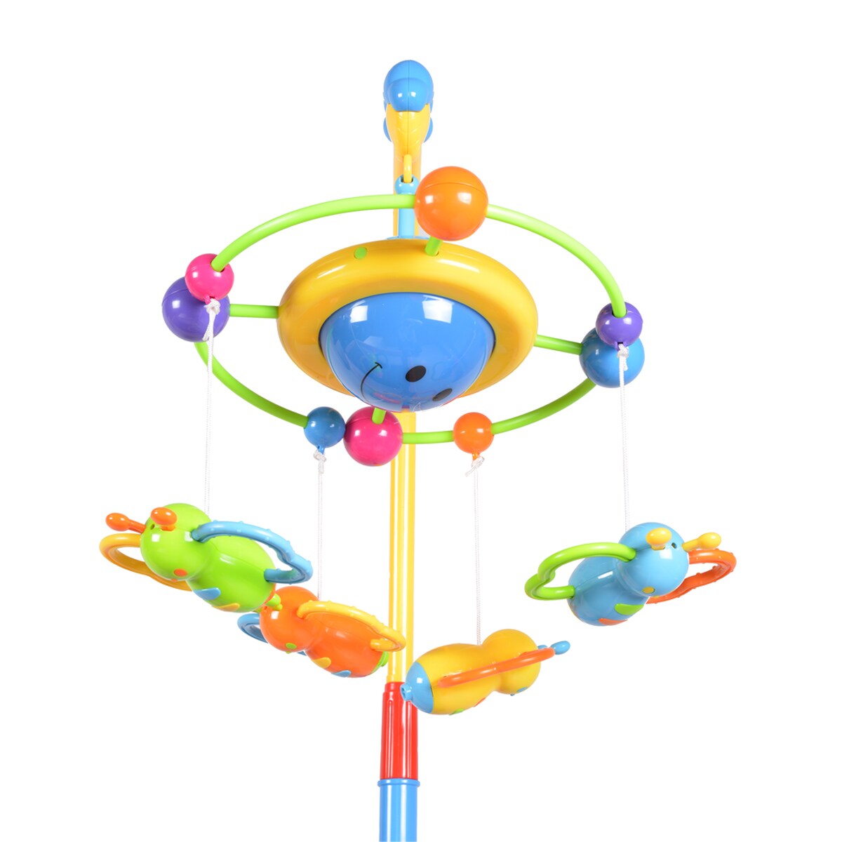 Moni Musikmobile Orbit TL016, drehbares Mobile, Spielzeug, Musik und Licht