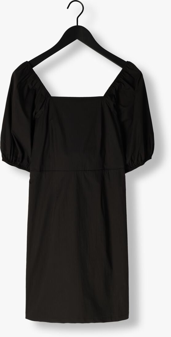 zwarte co'couture mini jurk sannacc knot dress