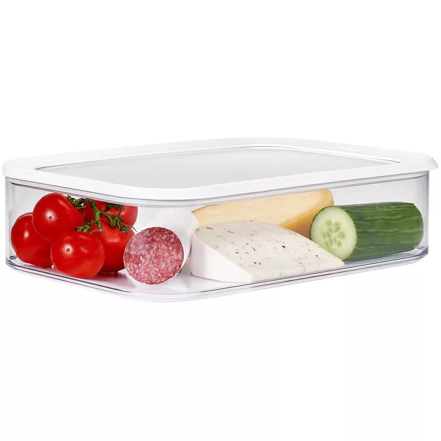 Mepal Frühstücksdosen XXL Modula 4800 ml 2er Set weiß