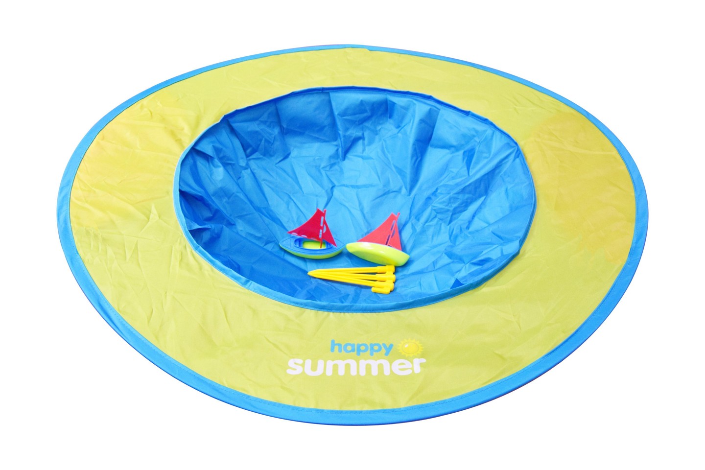 HAPPY SUMMER - Baby Strand Pool 85 x 85 cm
