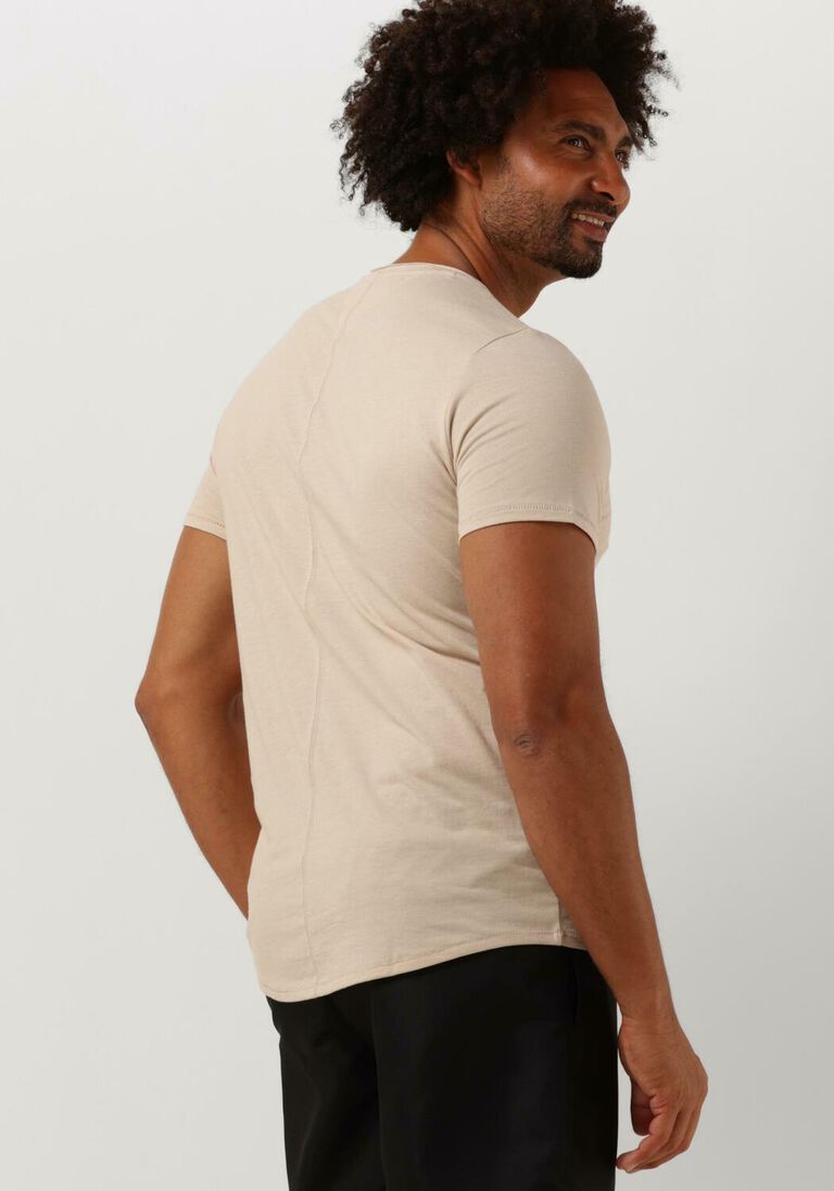 TOMMY JEANS beige tommy jeans t-shirt tjm slim jaspe c neck