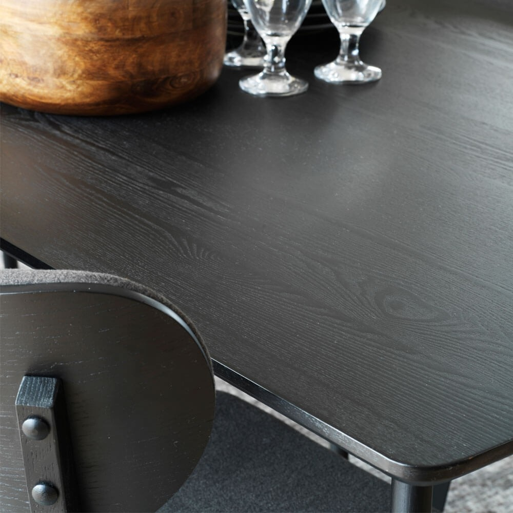 Eettafel Yumi - verlengbaar Zwart