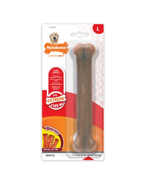 Nylabone Durable Bone Bacon Bacon - Hondenspeelgoed