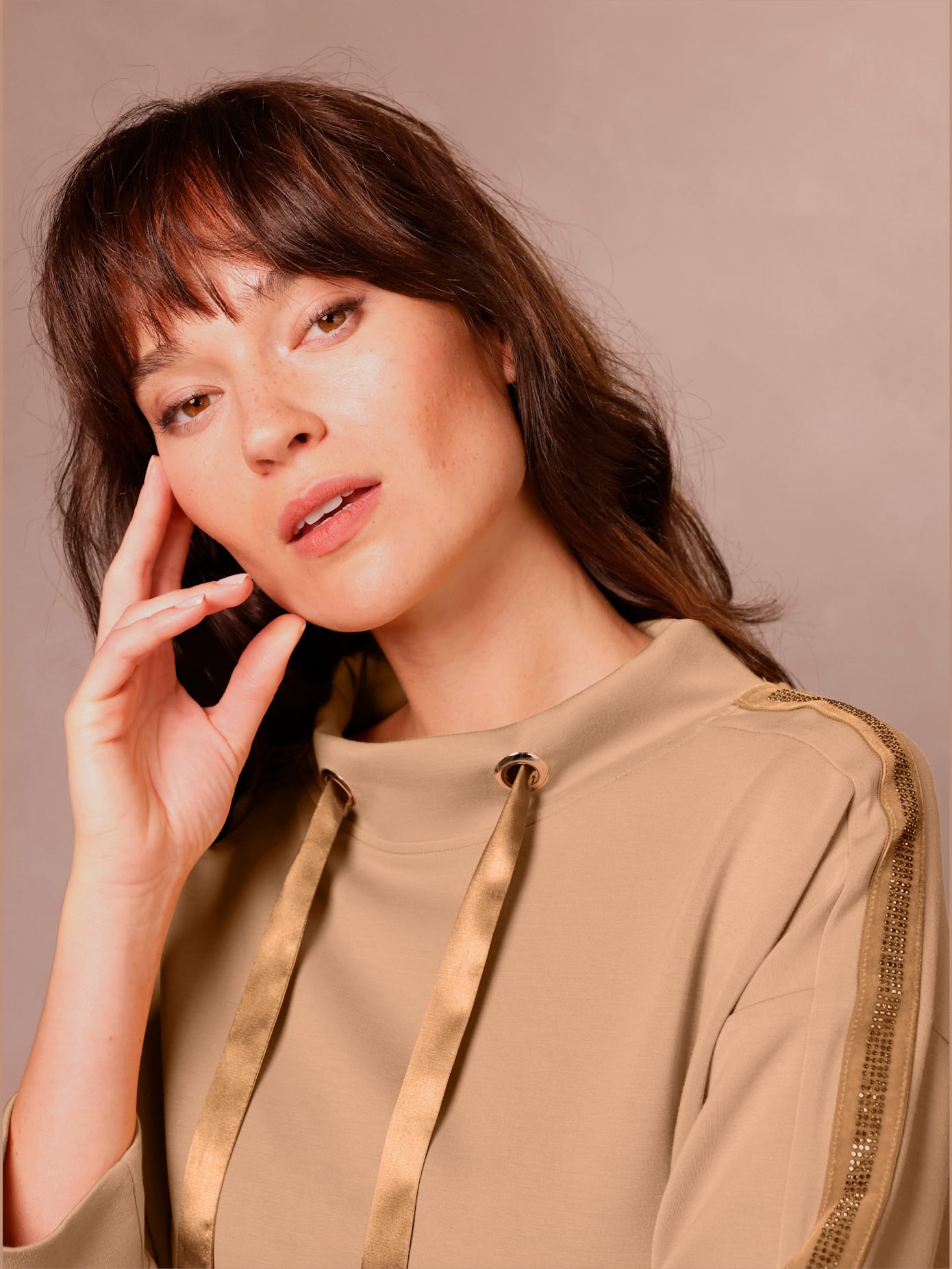 T-shirt modal polyester ultra-doux avec modal