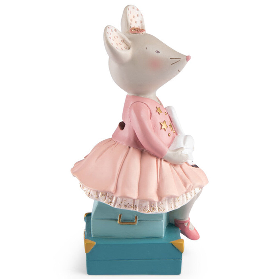 Moulin roty spaarpot muis la petite école de danse