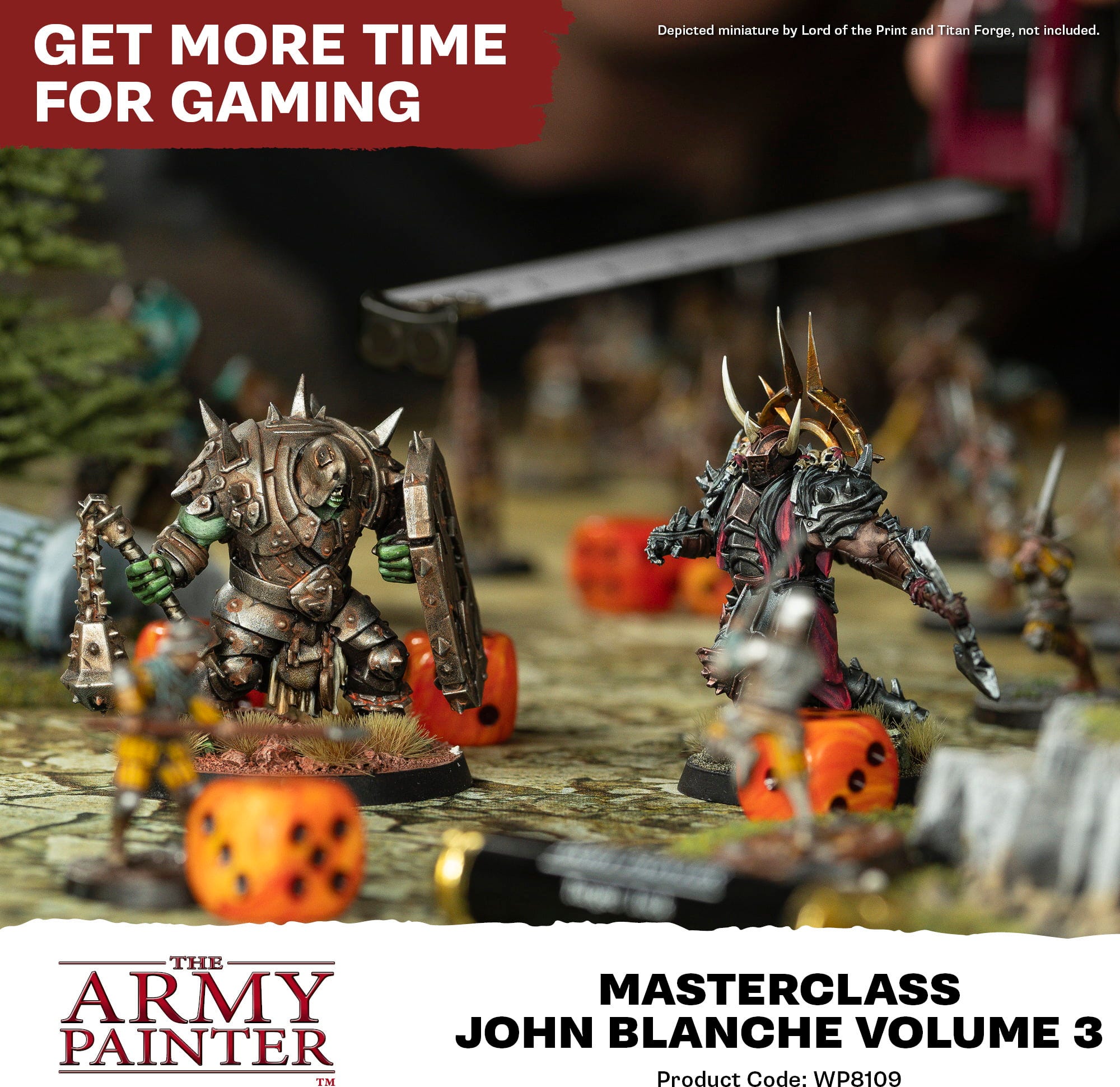 The Army Painter  Masterclass: John Blanche Vol. 3    Frost, Schatten & geisterhafte Stille: Kühle Grimdark-Farbpalette