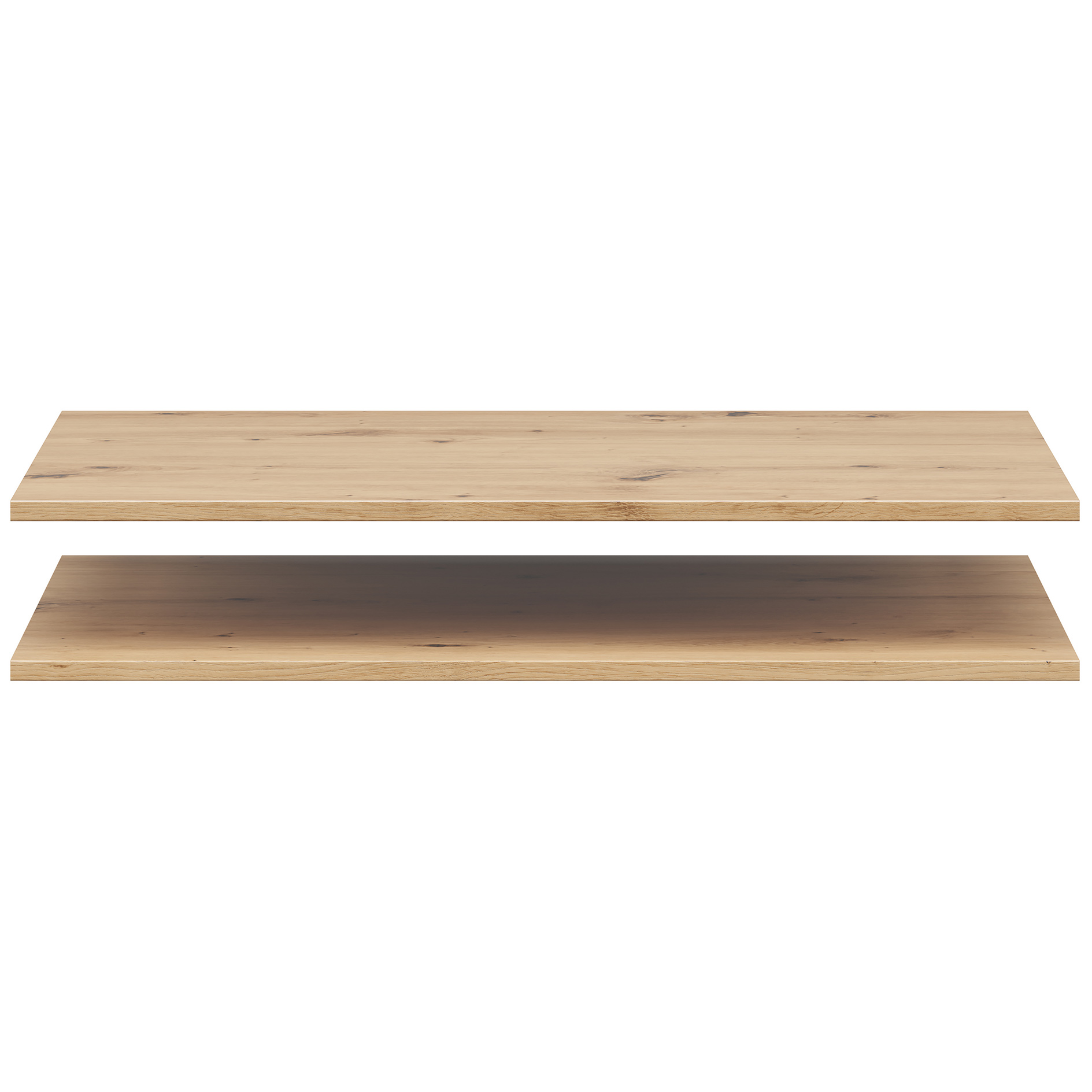 2-teiliges Einlegeboden-Set - Artisan Eiche - für 52 cm Tiefe
