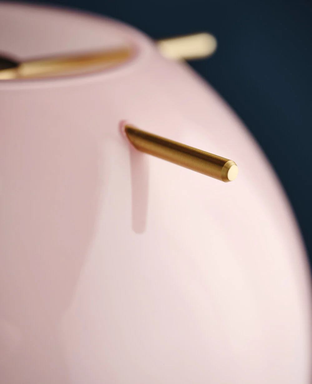 Frandsen  Koi Pendel, Opal Rose/Brass Sticks - Ø19