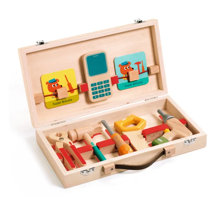 Djeco Boite à outils Super Bricolo