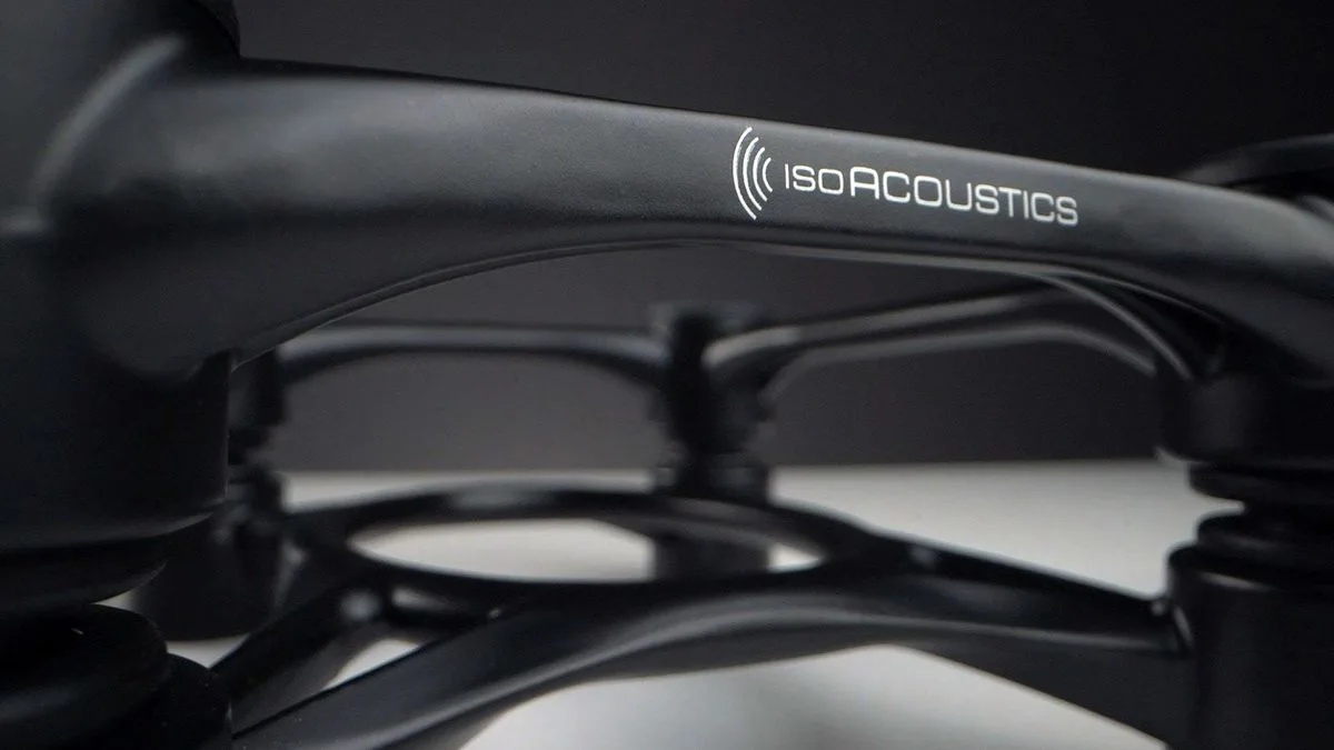 IsoAcoustics Aperta Noir (la paire) Absorbeurs acoustiques