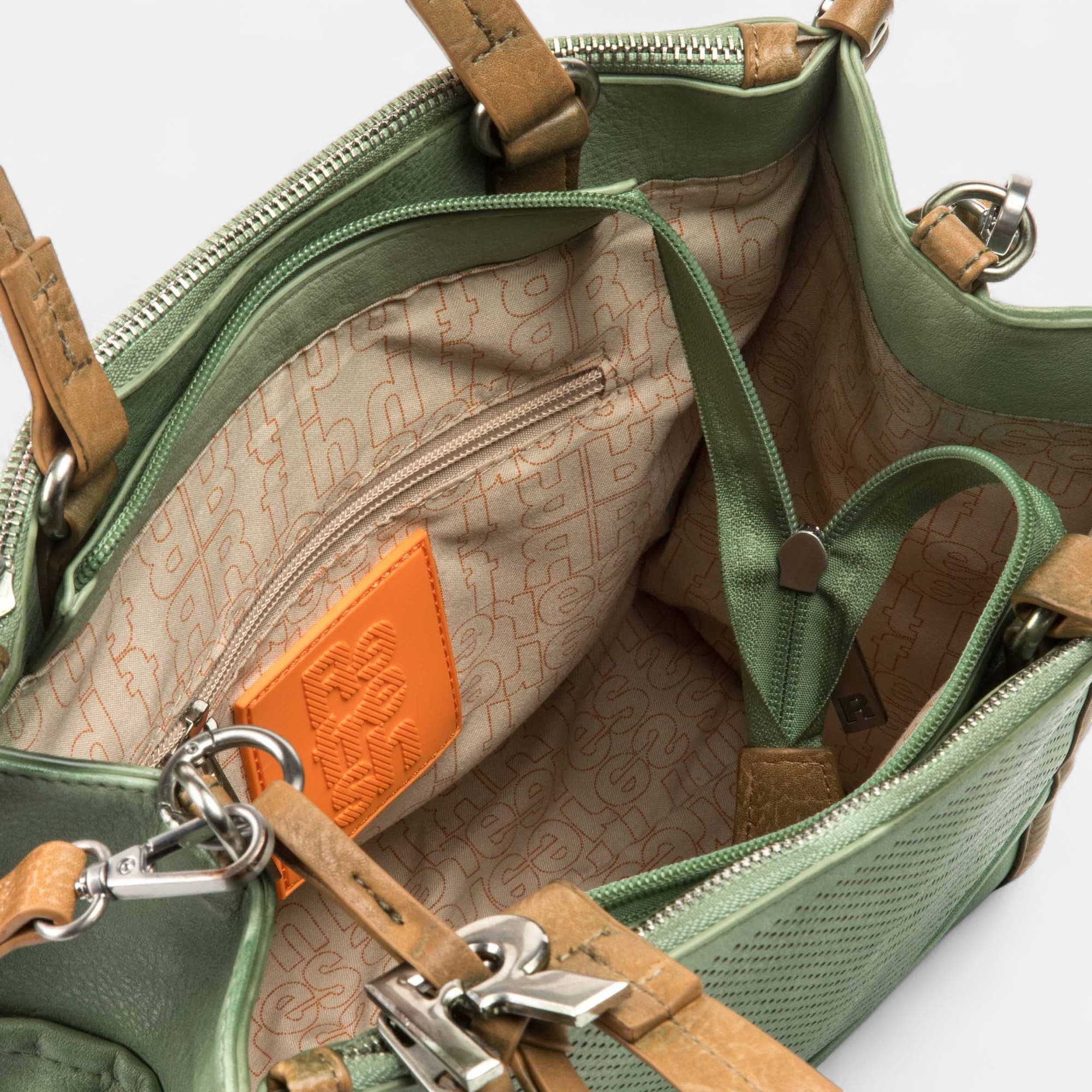 Sac à main kaki