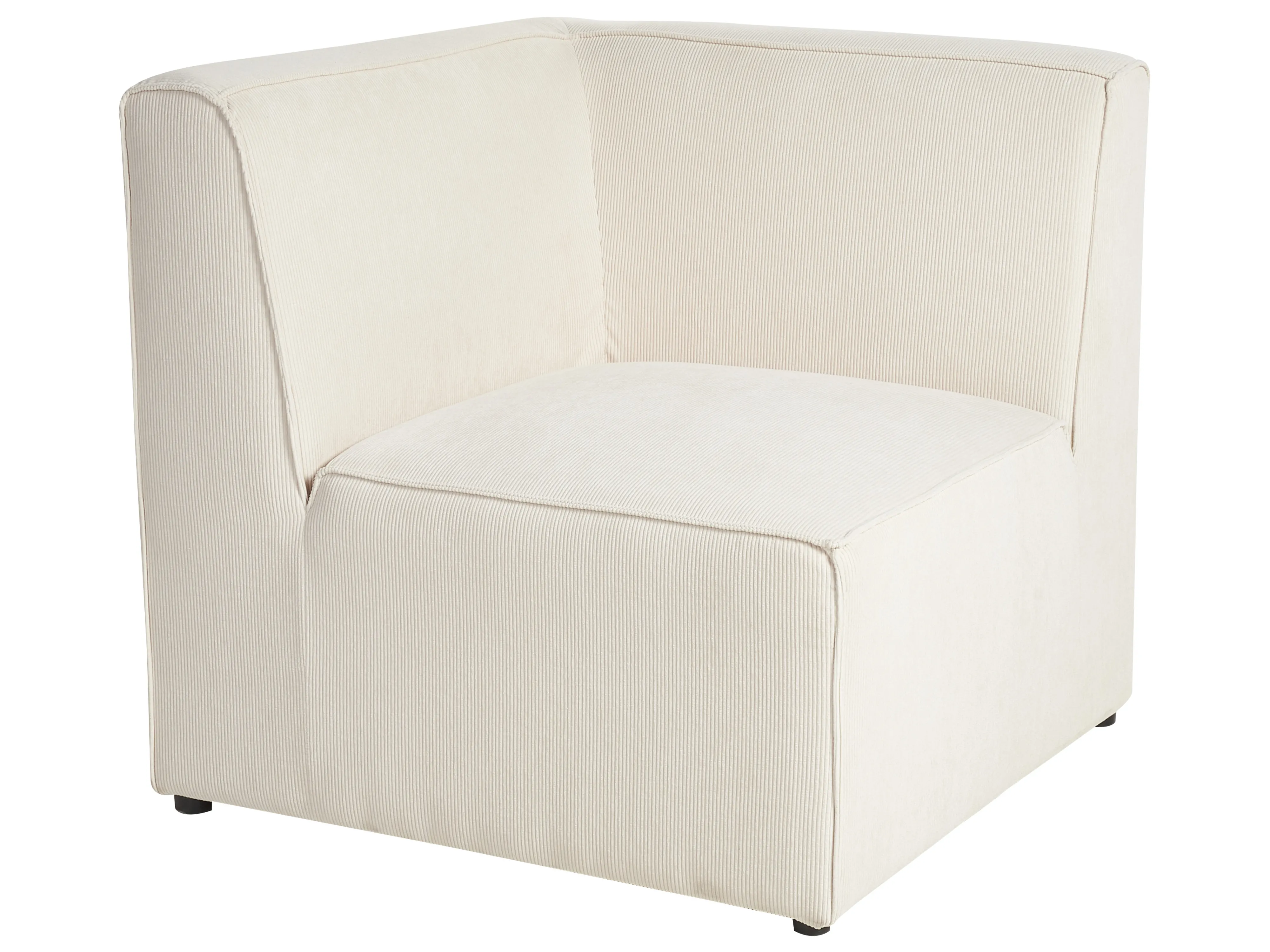 Hoekmodule LEMVIG Corduroy Lichtbeige