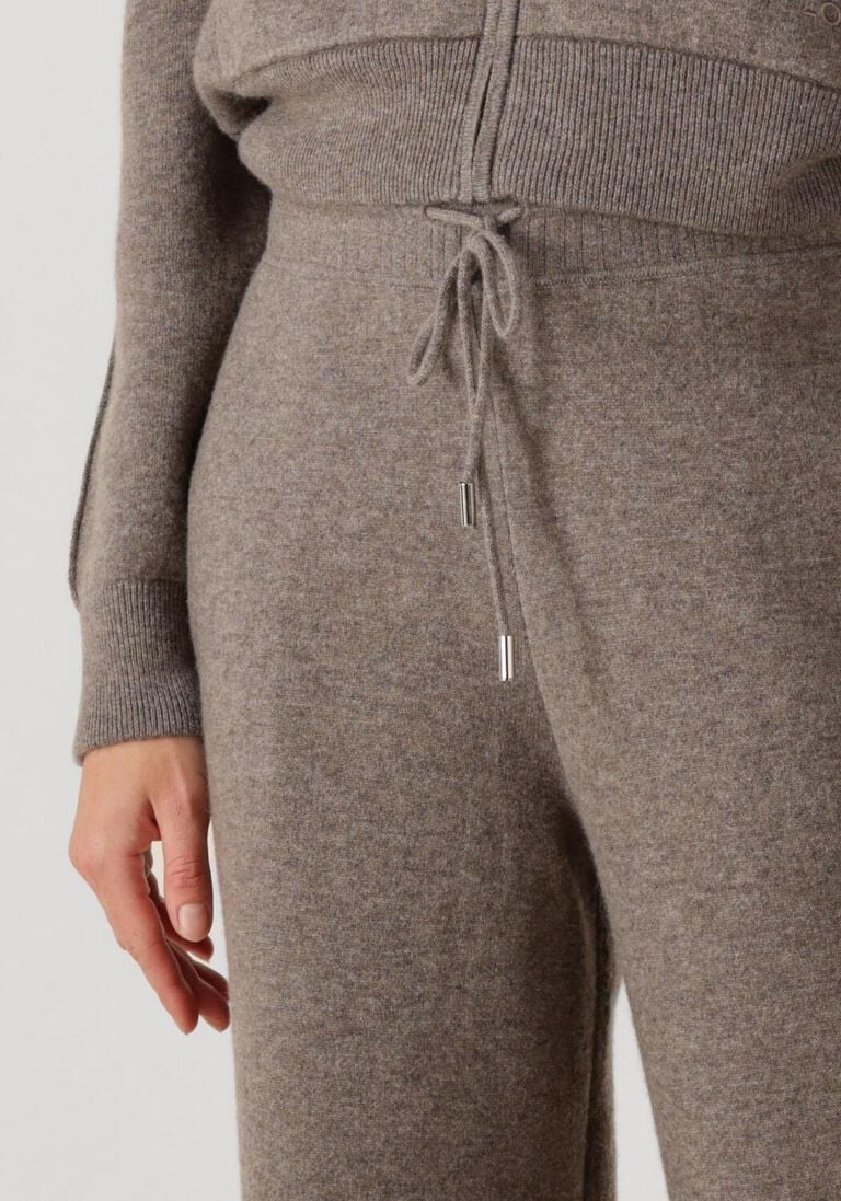 taupe margaux lonnberg wijde broek owen jogging