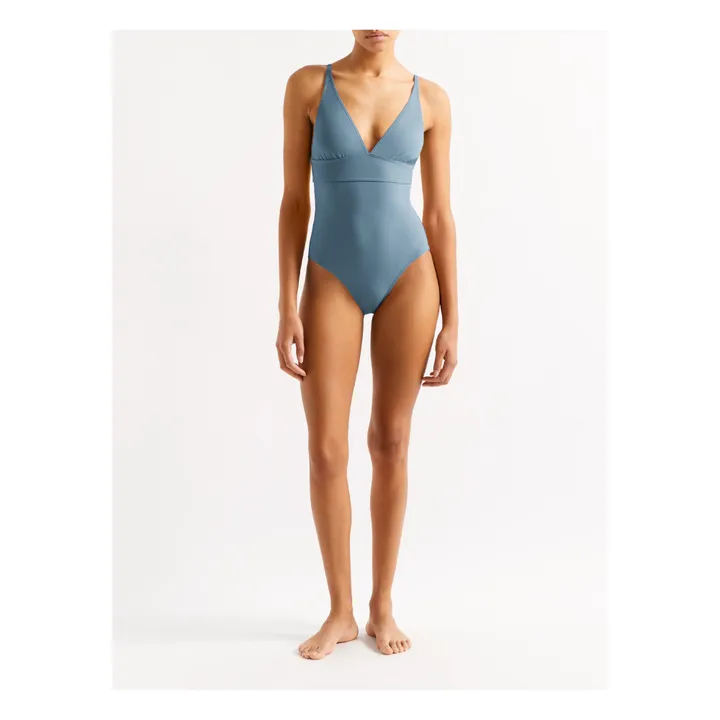 Eres Maillot 1 Pièce Larcin | Bleu gris