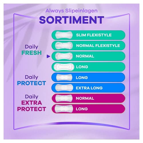 Always Daily Fresh Slipeinlagen Normal, Mit Frischeduft