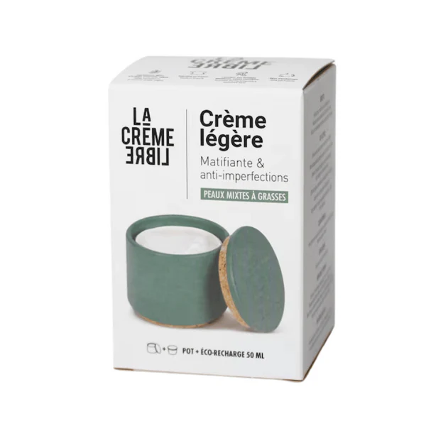 La Crème Libre La Crème Légère - La Crème Légère + son Petit Pot Vert Canard 50 ml