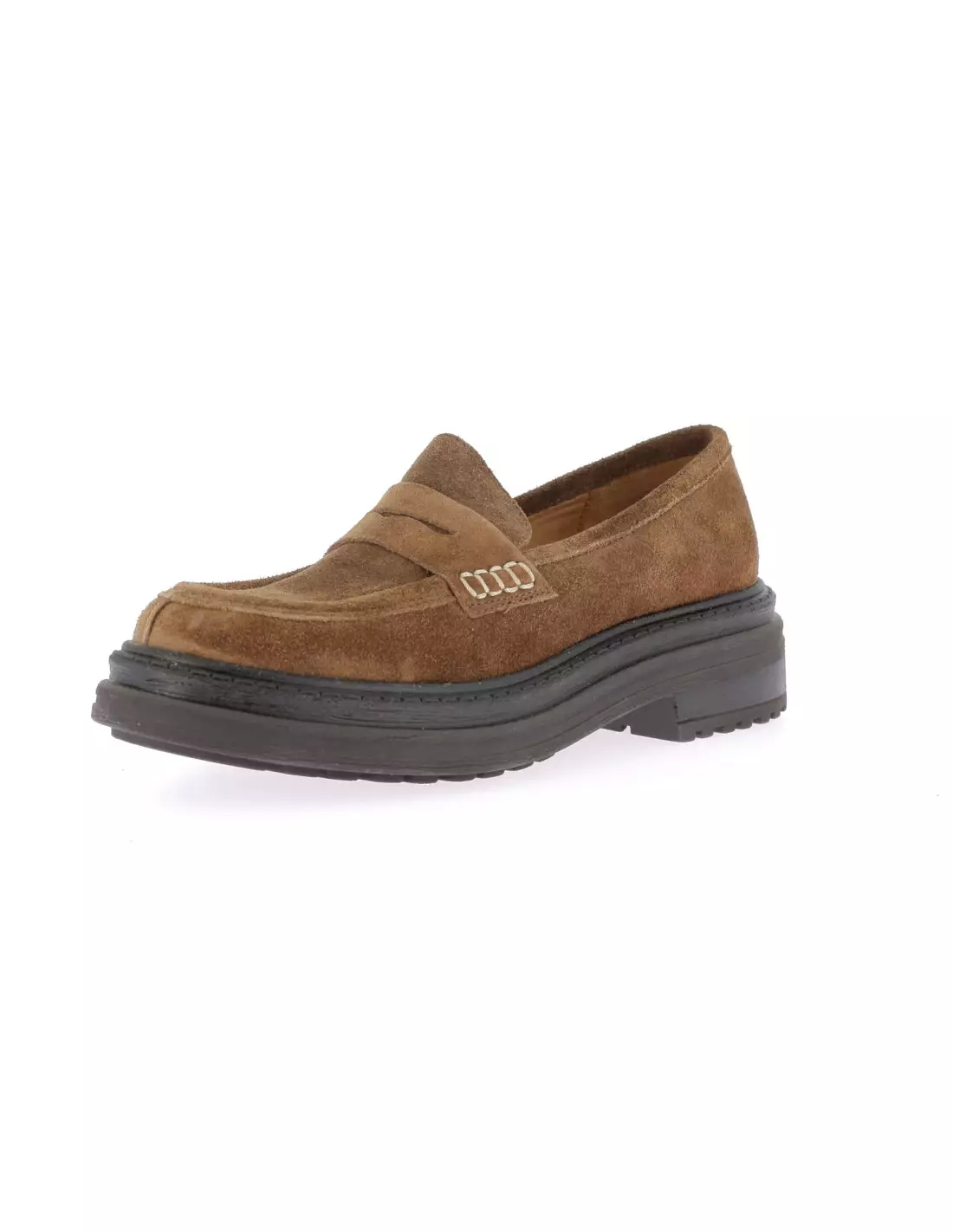 ALIWELL BASIL - Mocassins & bateaux VELOURCAMEL