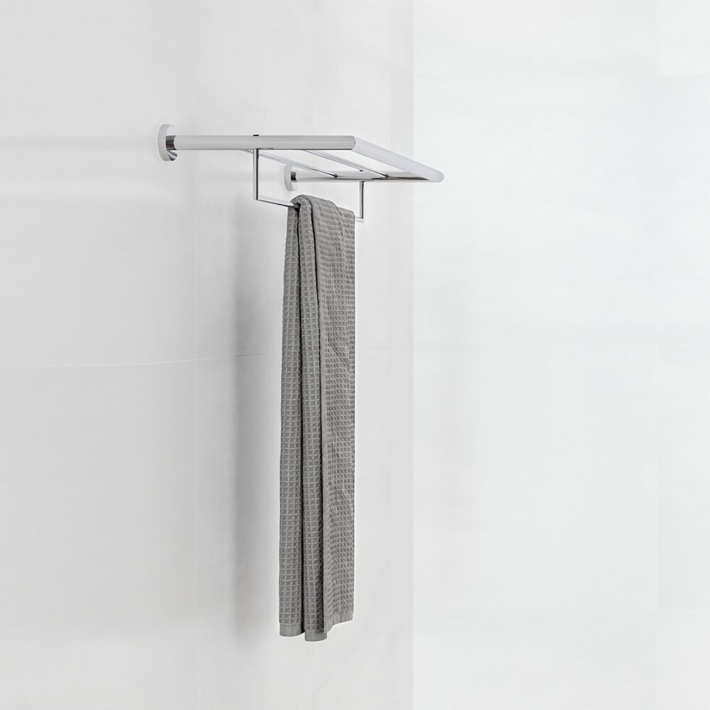 Geesa Nemox handdoekrek met plateau 62,4cm chroom