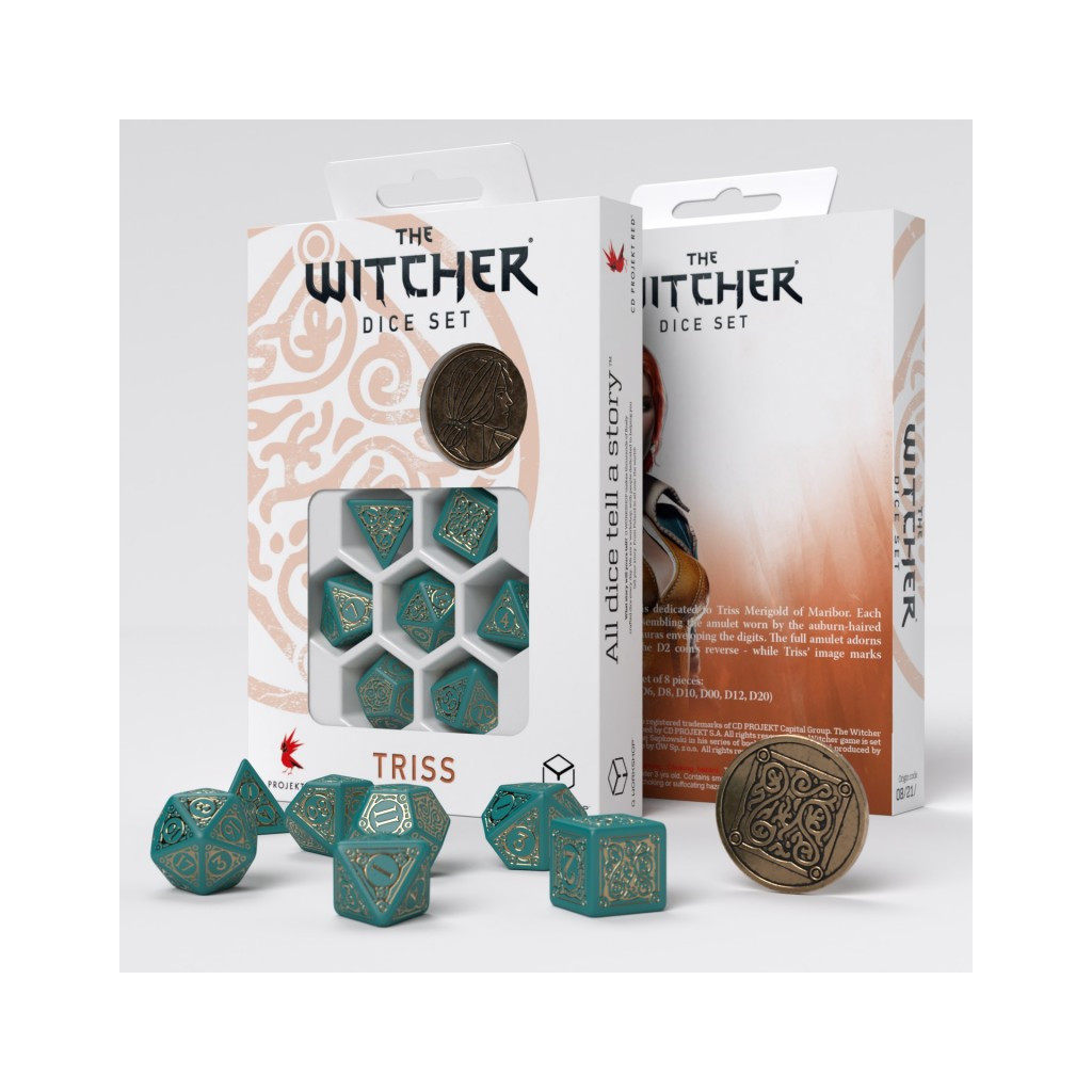 The Witcher Dice Set - Triss - The Beautiful Healer