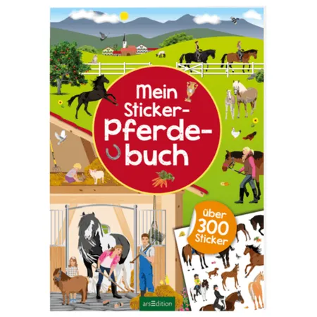 ars Edition Mein Sticker-Pferdebuch