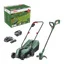 Batteridrevet gressklipper + gresstrimmer 18 V