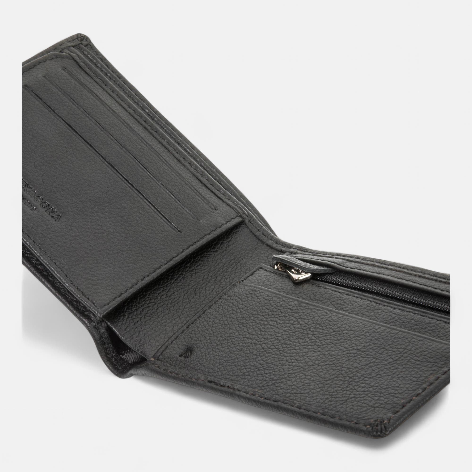 Petite maroquinerie en cuir noir