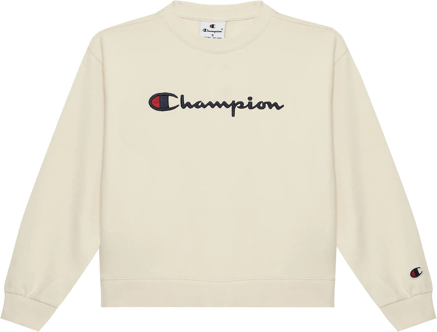 Big Logo Icons Crewneck Sweats Junior Natural NT
