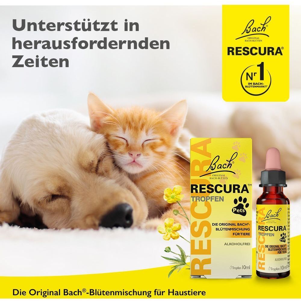 Bach® RESCURA™ Tropfen Pets alkoholfrei