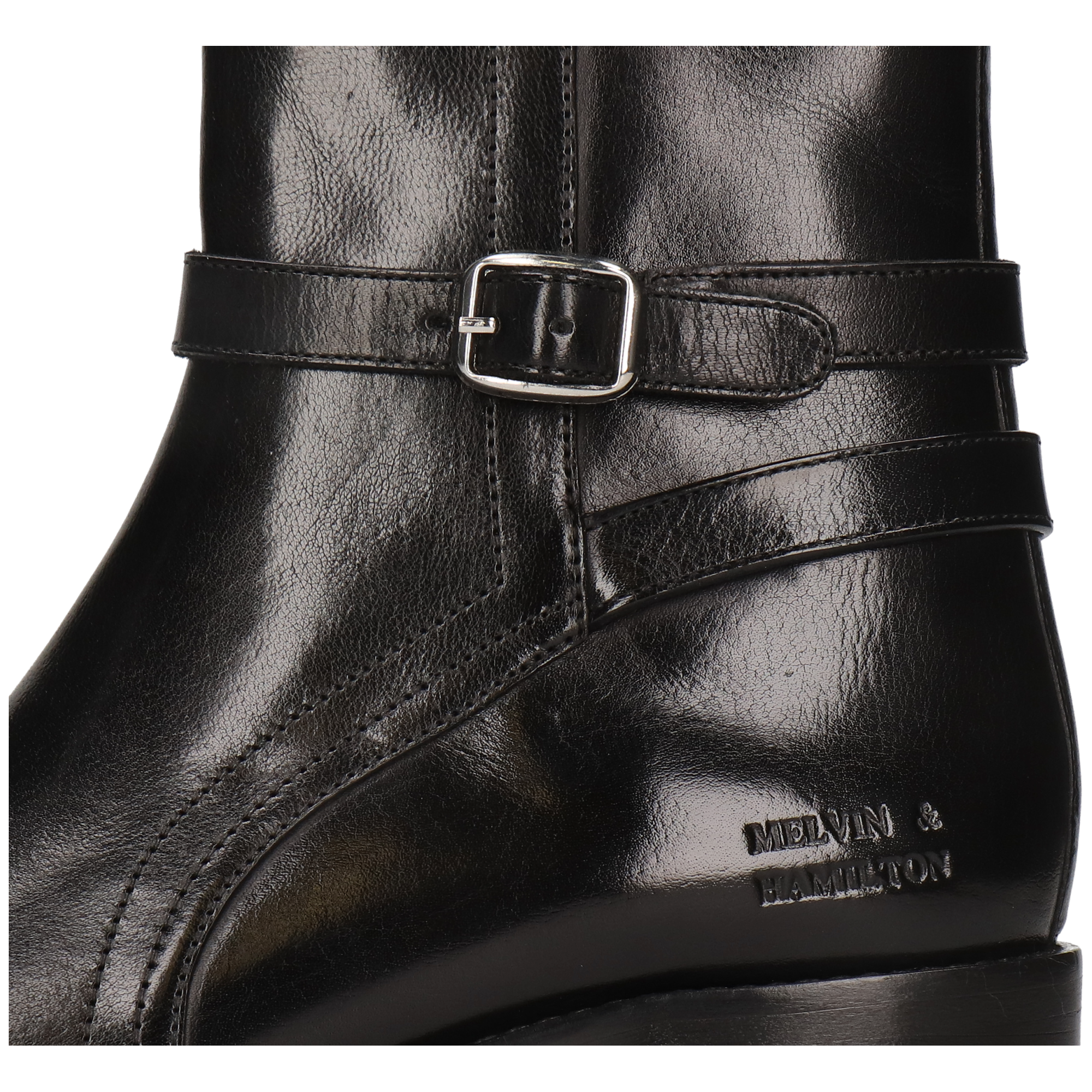KAYA 3 - Bottines à talon bottier | Noir