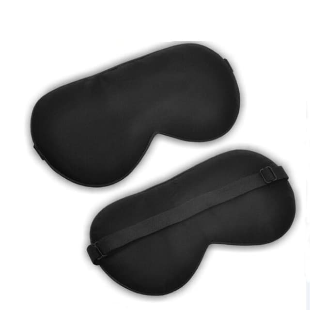 Sovemaske 100% silke 2-pakke