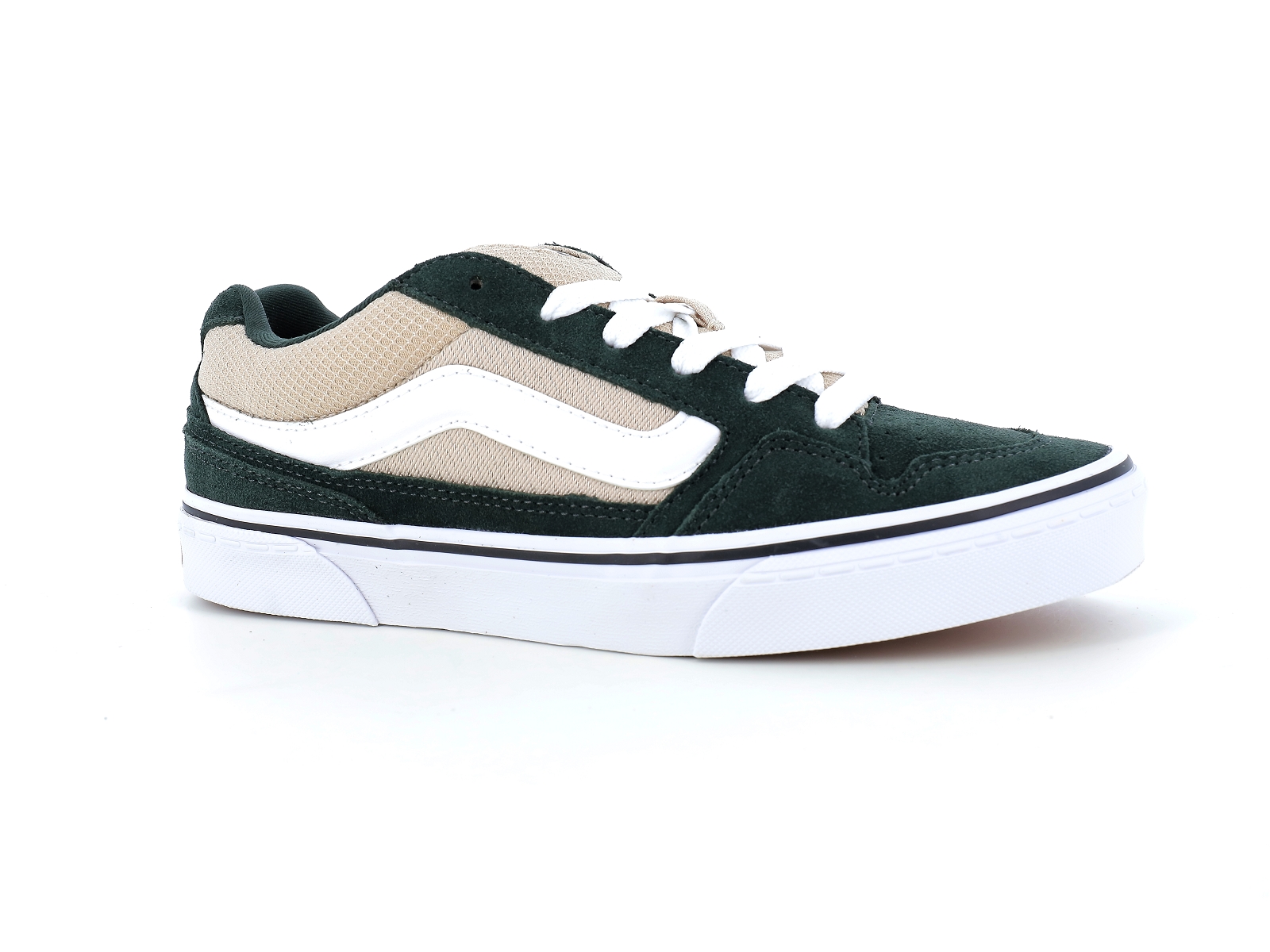 Vans-MN CALDRONE Matières combinées Beige Olive