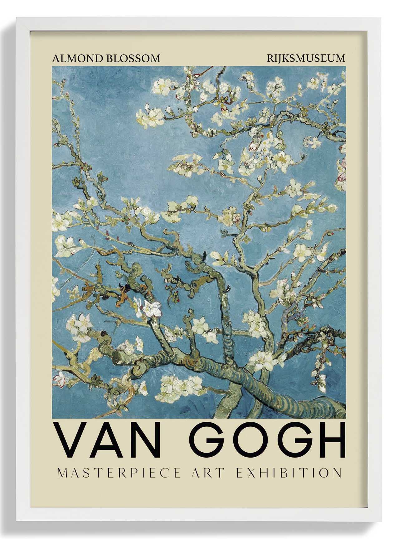 Mandelblüten-Kunstausstellung von Van Gogh