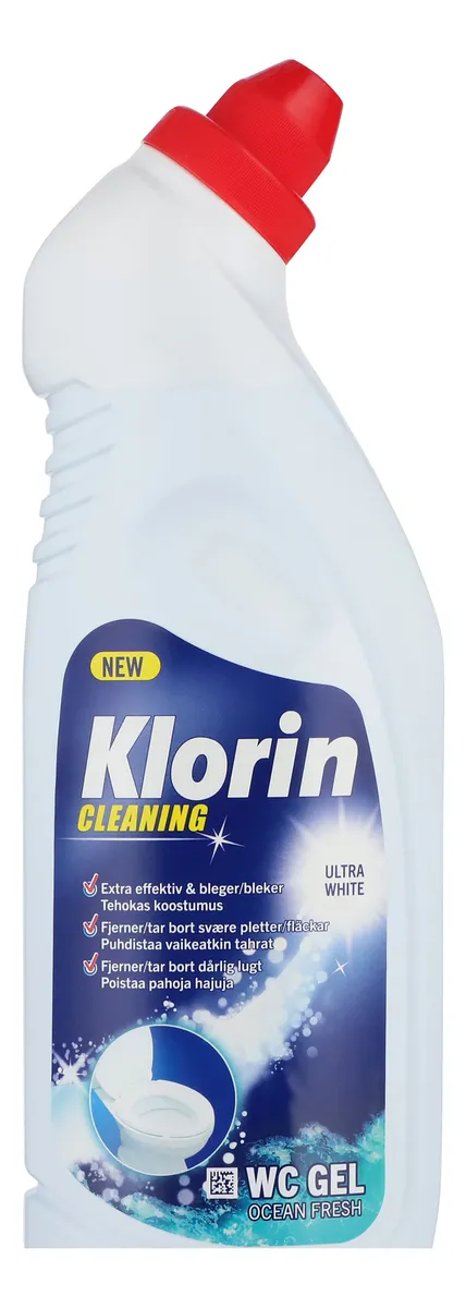 Klorin WC Gel Ocean - 750 ml.