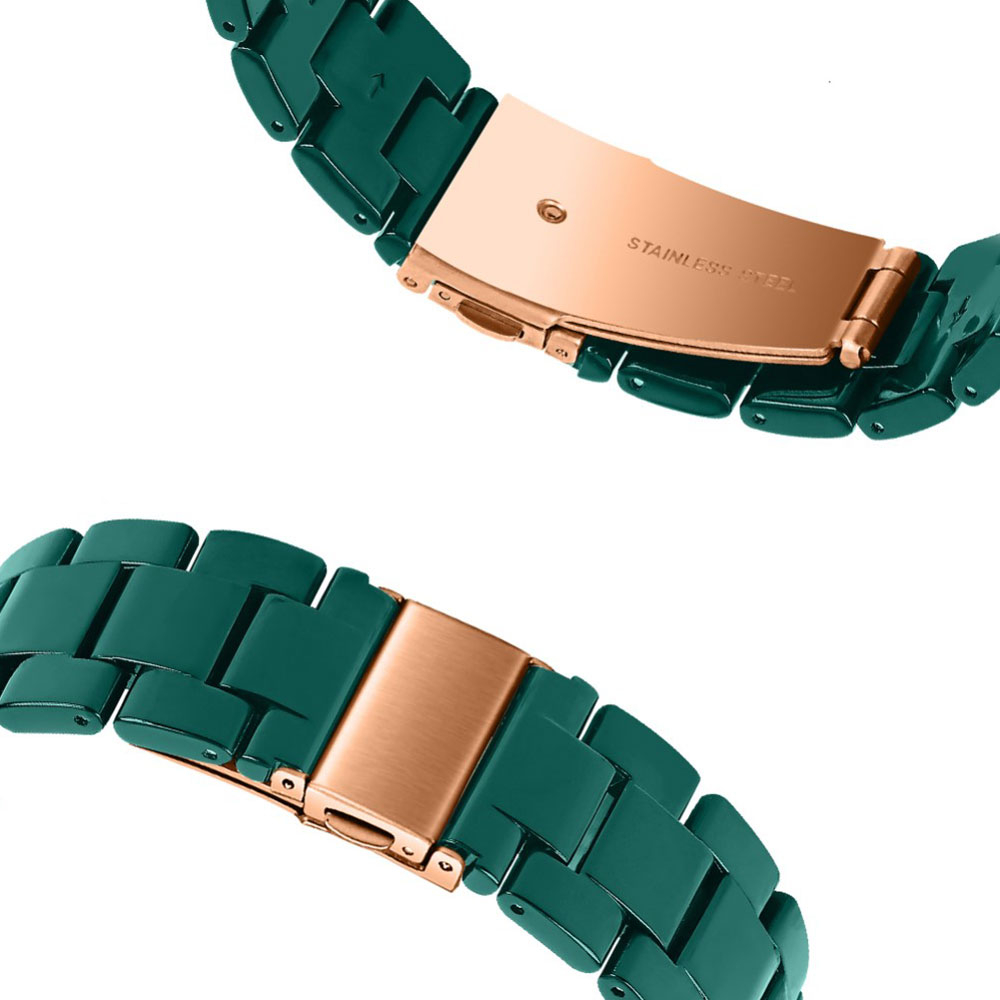 Samsung Galaxy Watch 3 (45mm) Sense Resin Armband (Gelenkumfang: 145-200mm) - Grün