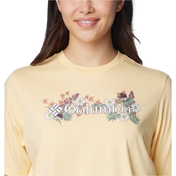 T-shirt COLUMBIA W NORTH CASCADES RELAXED TEE SUNKISSED/BRANDED BOUQUET