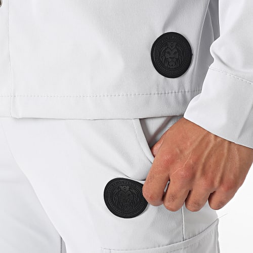 Ensemble Veste Et Pantalon Cargo Lva Gris