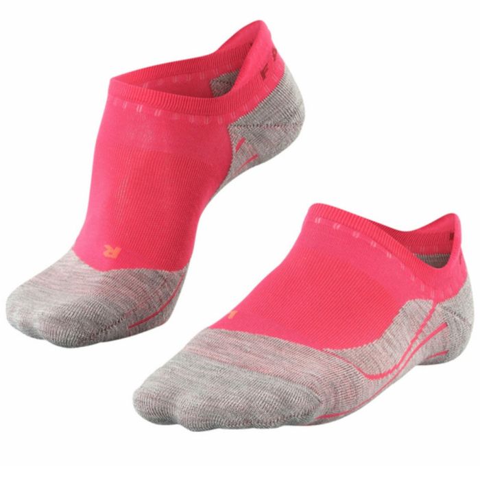 Falke Dame Strømper RU4 Endurance Invisible Running Sock Rød