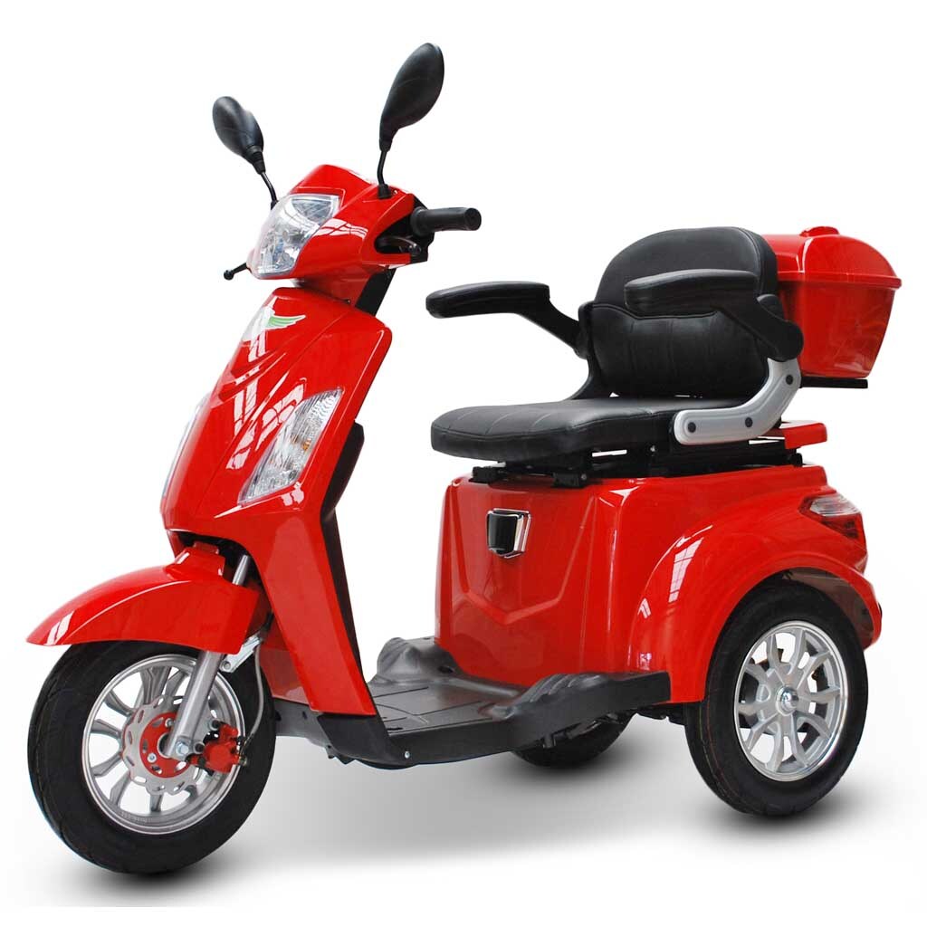 ECO ENGEL 500 Rot, 25 km/h, 1000 Watt Seniorenmobil Elektromobil Seniorenfahrzeuge