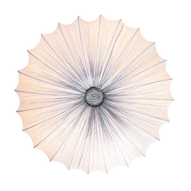 Japandi plafondlamp grijs 60cm 5-lichts - Plu