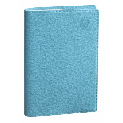 Agenda Equology President avec répertoire - 1 semaine sur 2 pages - 21 x 27 cm - bleu - Quo Vadis
