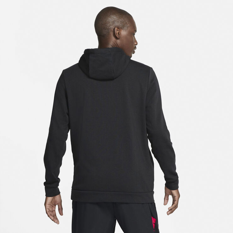 Nike Dri Fit Haettetroje Sort