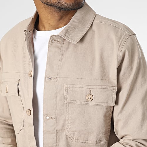 Surchemise Jean 20715454 Beige