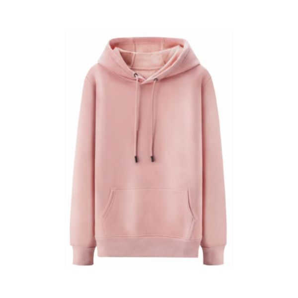 Sweat com Capuz Rosa L