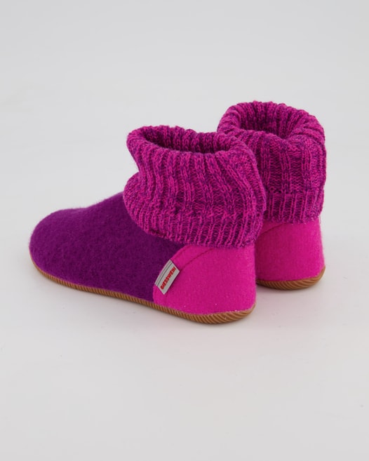 Giesswein WILDPOLDSRIED KIDS SLIM FIT Hausschuhe in Lila