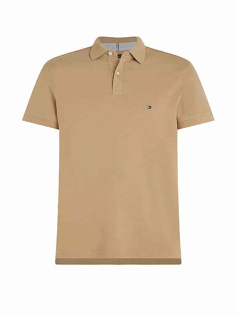 TOMMY HILFIGER Poloshirt hellbraun