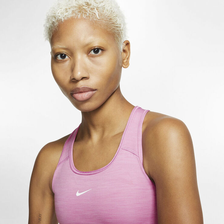 Nike Swoosh Medium Support Sports Bh Pink